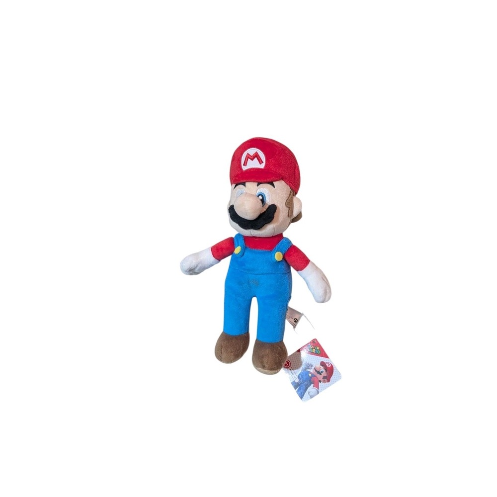 Super Mario Brothers Nintendo‎ Mario Plush 11" 2017 Video Game Character